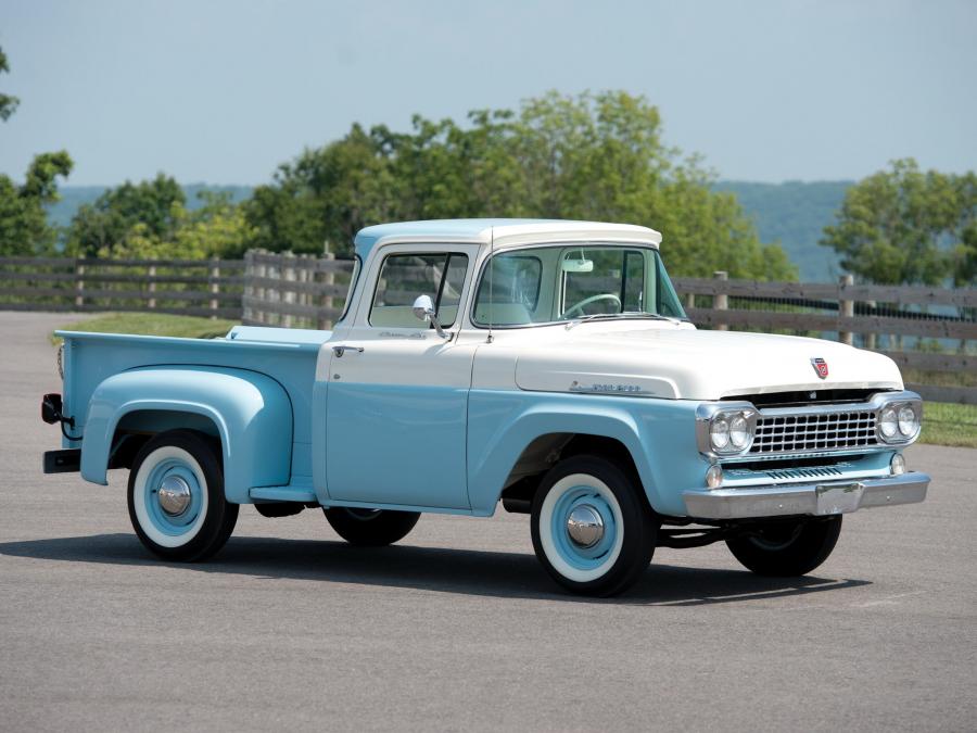  Ford F-100 Custom Cab Flareside Pickup 1958 года  (фото 1 из 6)